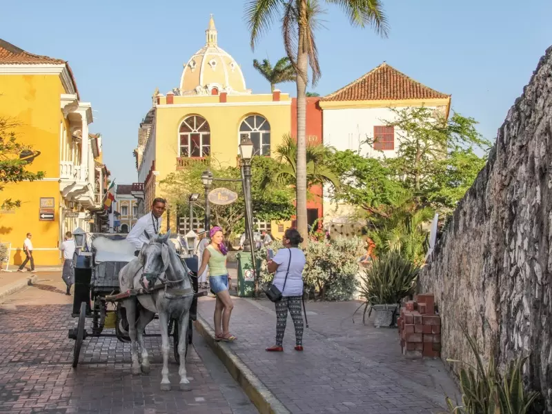 Balade dans les rues de Carthagène - Colombie, &copy; Julien Freidel - Tirawa 