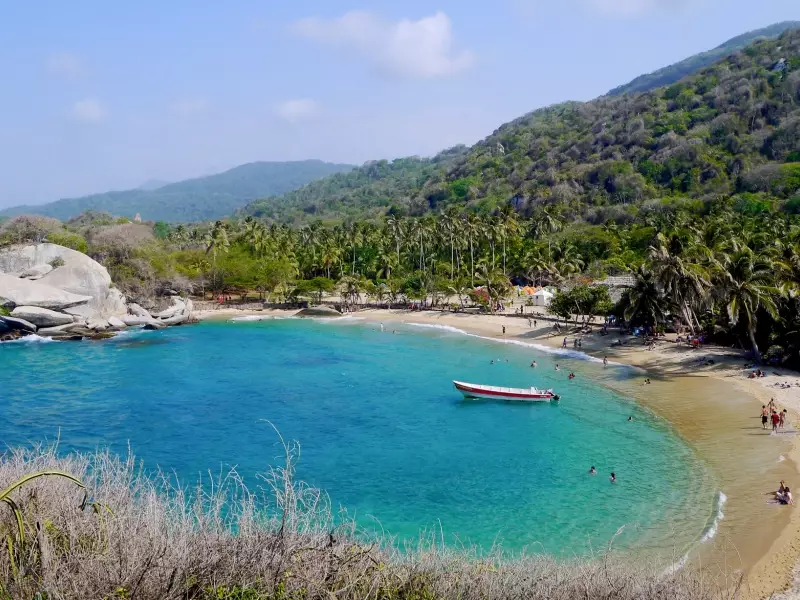 Rando et baignade dans le parc national Tayrona - Colombie, &copy; Mathieu Perrot Borhinger 