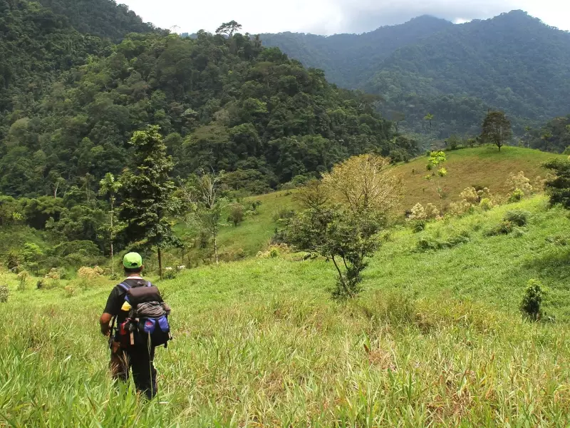 Trek, arrivée à La Chaqueta - Costa Rica, &copy; Julien Freidel - TIRAWA 