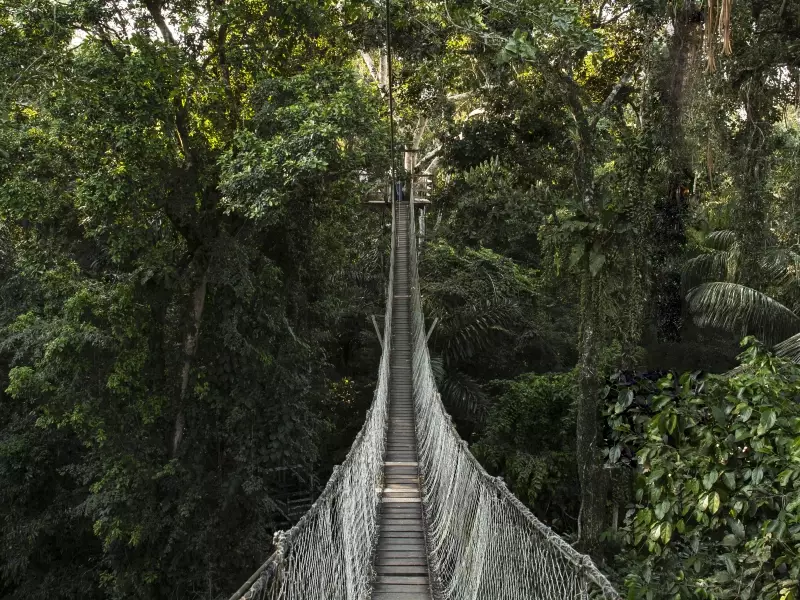 Pont suspendus, Pérou, &copy; Inkaterra Hacienda Concepcion 