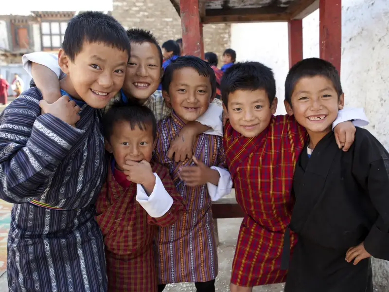 Enfants - Bhoutan, &copy; Christian Juni - Tirawa 