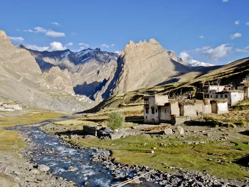 Village de Photoksar, Zanskar - Inde, &copy; Julien Erster - Tirawa 