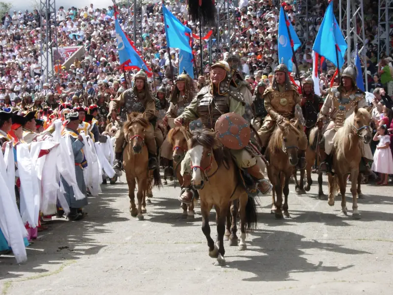 Cérémonie du Naadam, &copy; Muriel Faure - Tirawa 