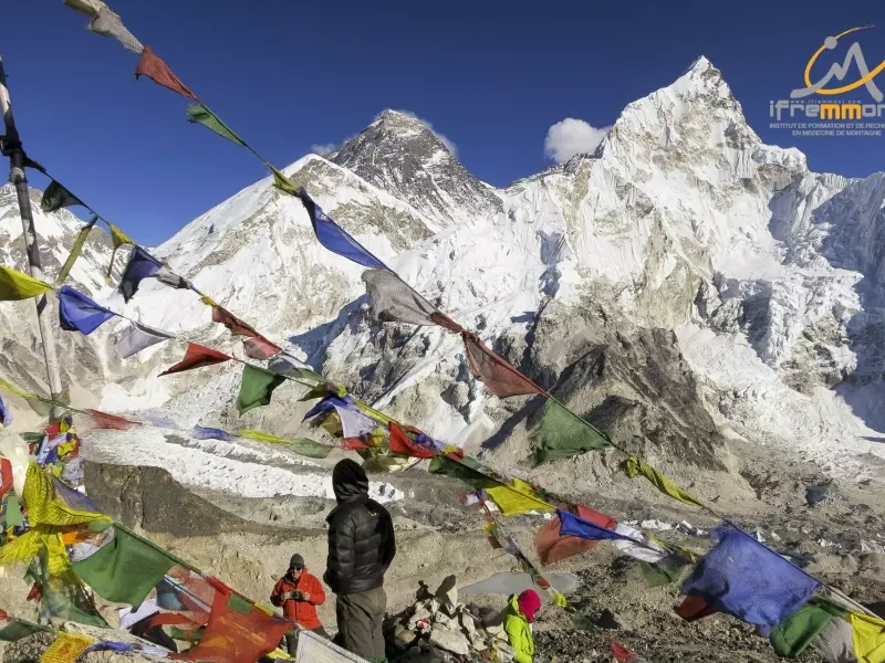 Vue sur l'Everest depuis le Kala Pattar - Népal, &copy; Emmanuel Cauchy - Ifremmont 
