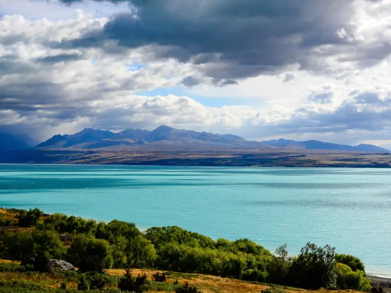 Lac Pukaki, vers le Mont Cook - Nouvelle Zélande, &copy; Julien Erster - TIRAWA 