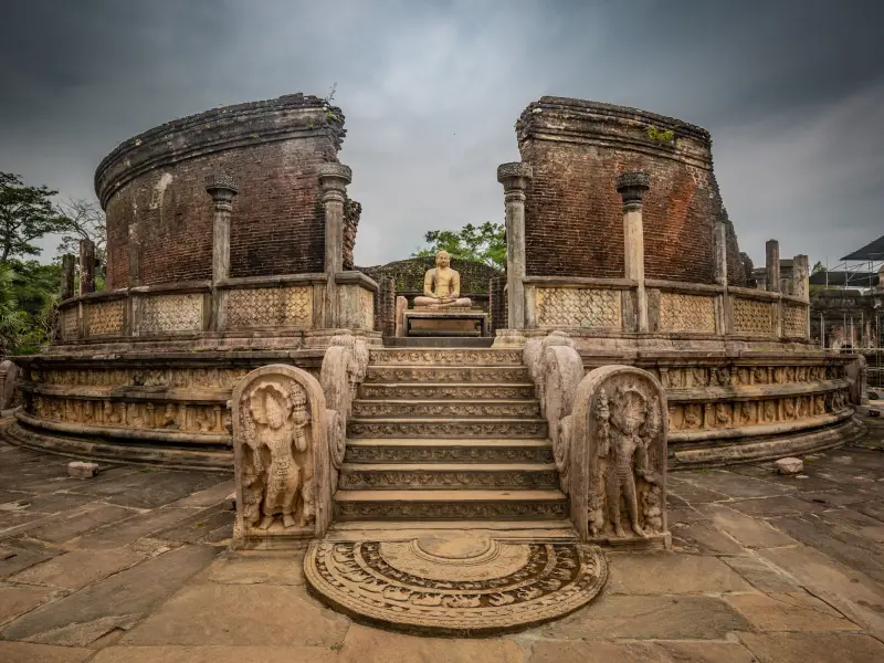 Site de Polonnaruwa - Sri Lanka, &copy; CE 