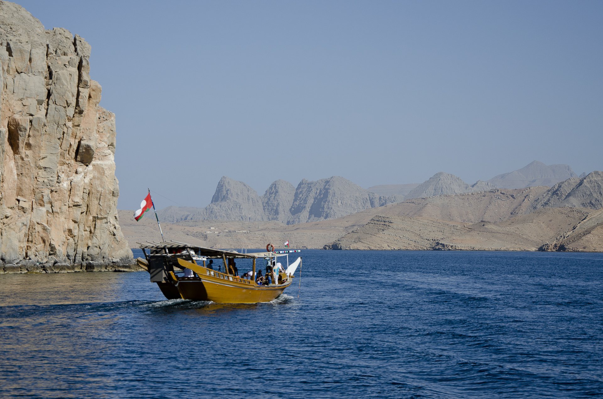 boutre dans le golfe d’Oman
