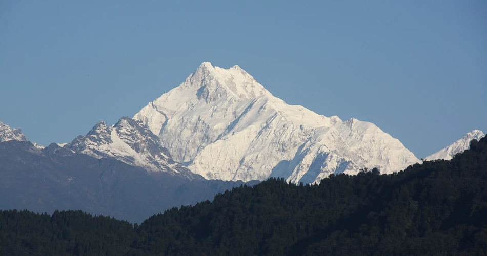 Vue sur le Kangchenjunga
