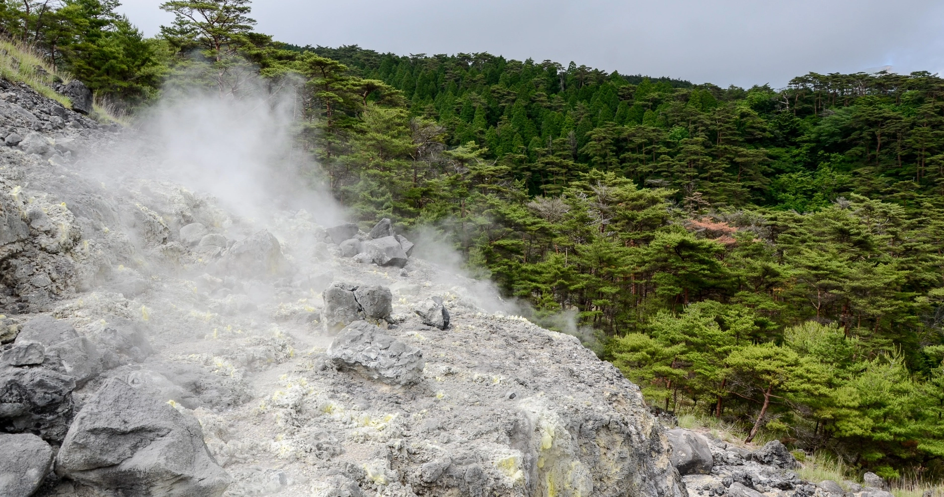 Site géothermique de Kirishima Onsen - Japon