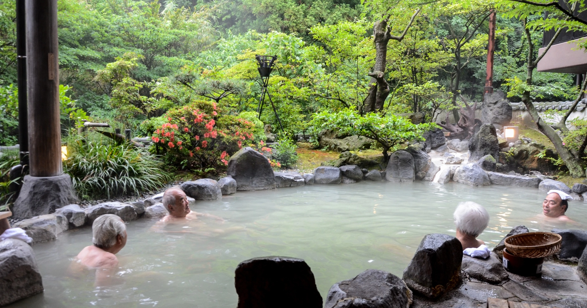 Pratique du onsen