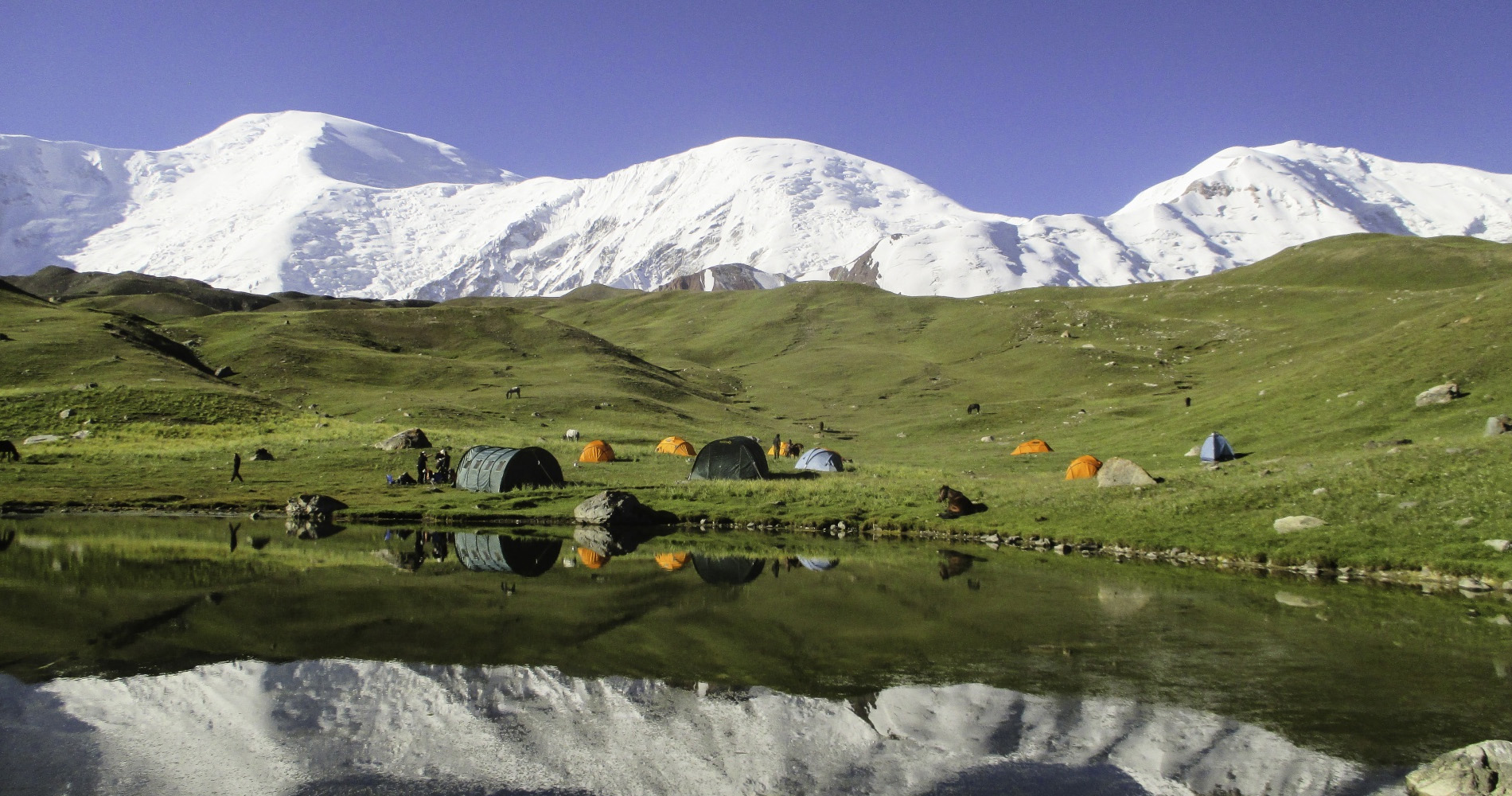 Camp de Katabechik - Kirghizie alain lenfant
