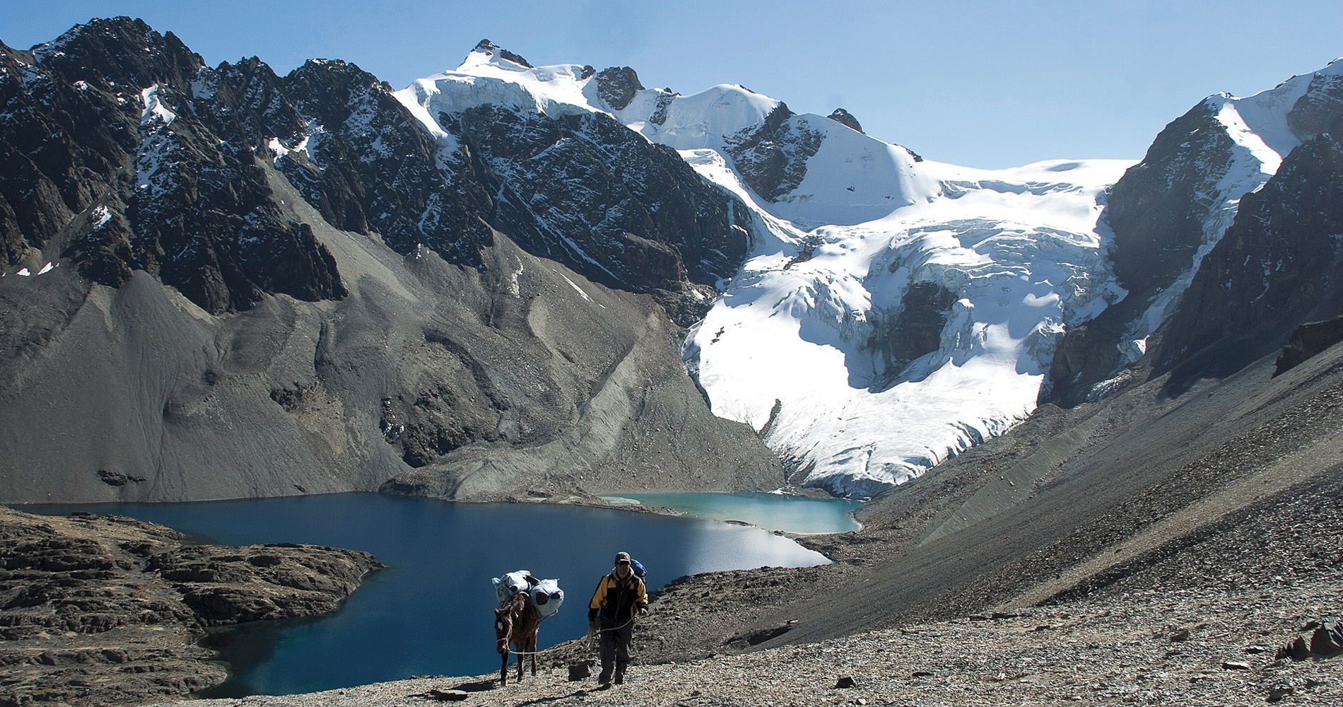 Cordillère Royale la laguna Wara Warani Bolivie