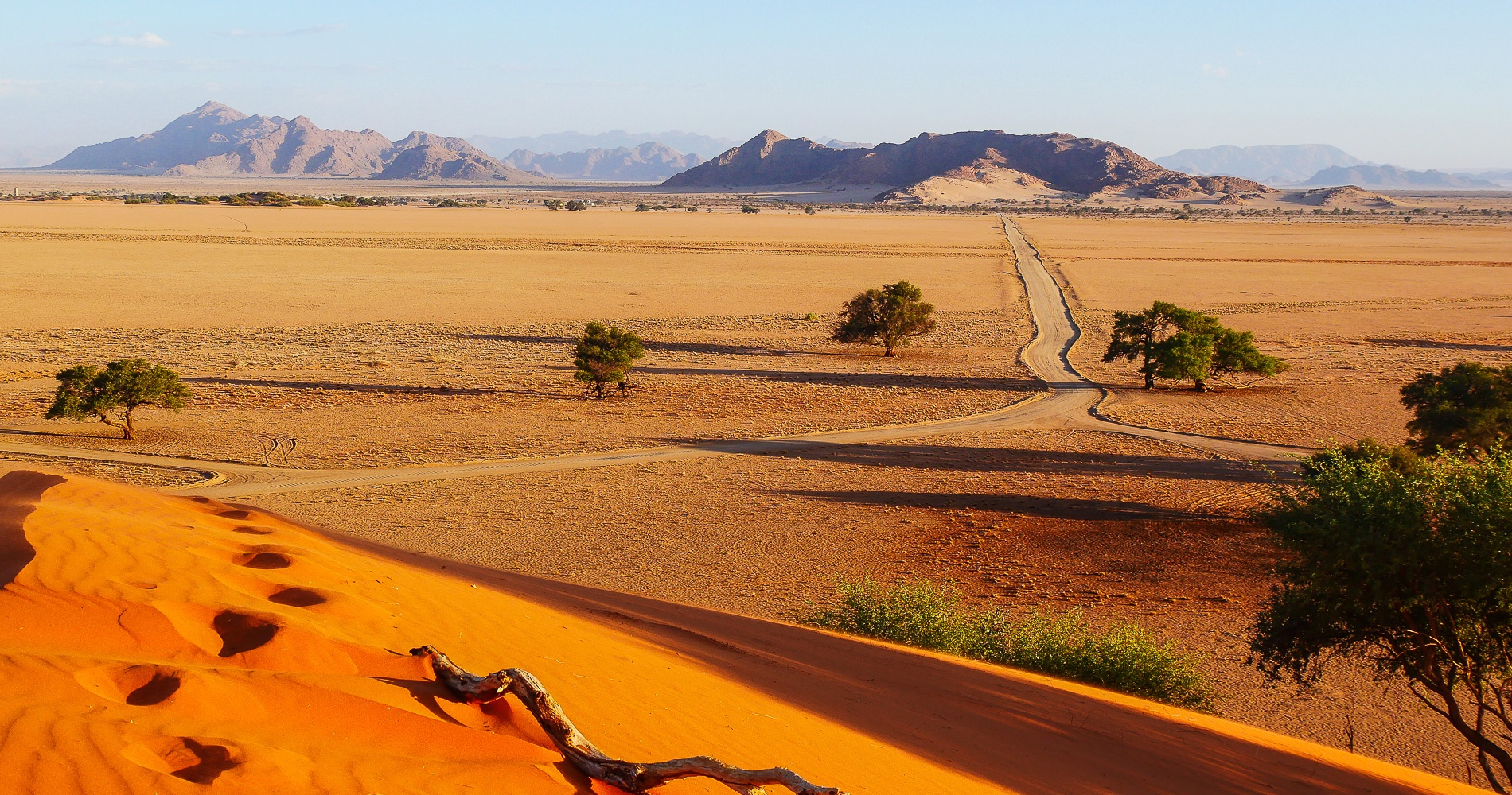 Dunes d'Elim à Sesriem