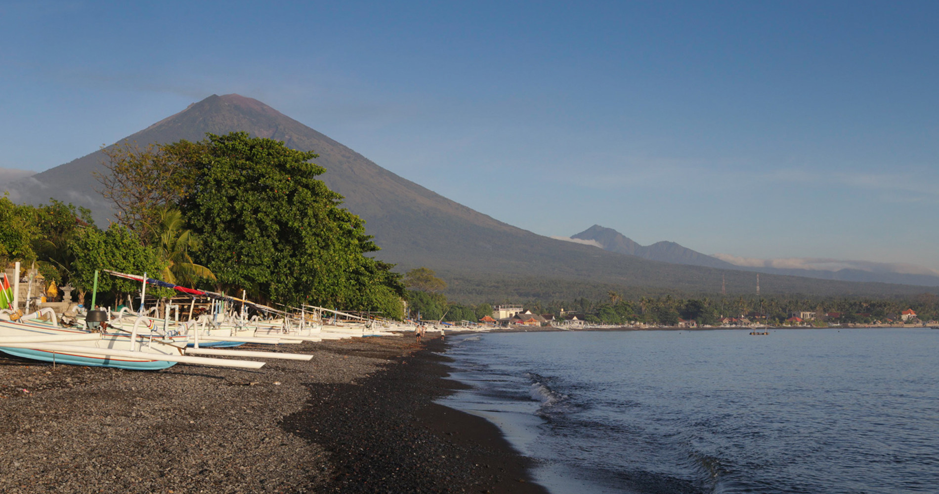 Plage de Amed à Bali