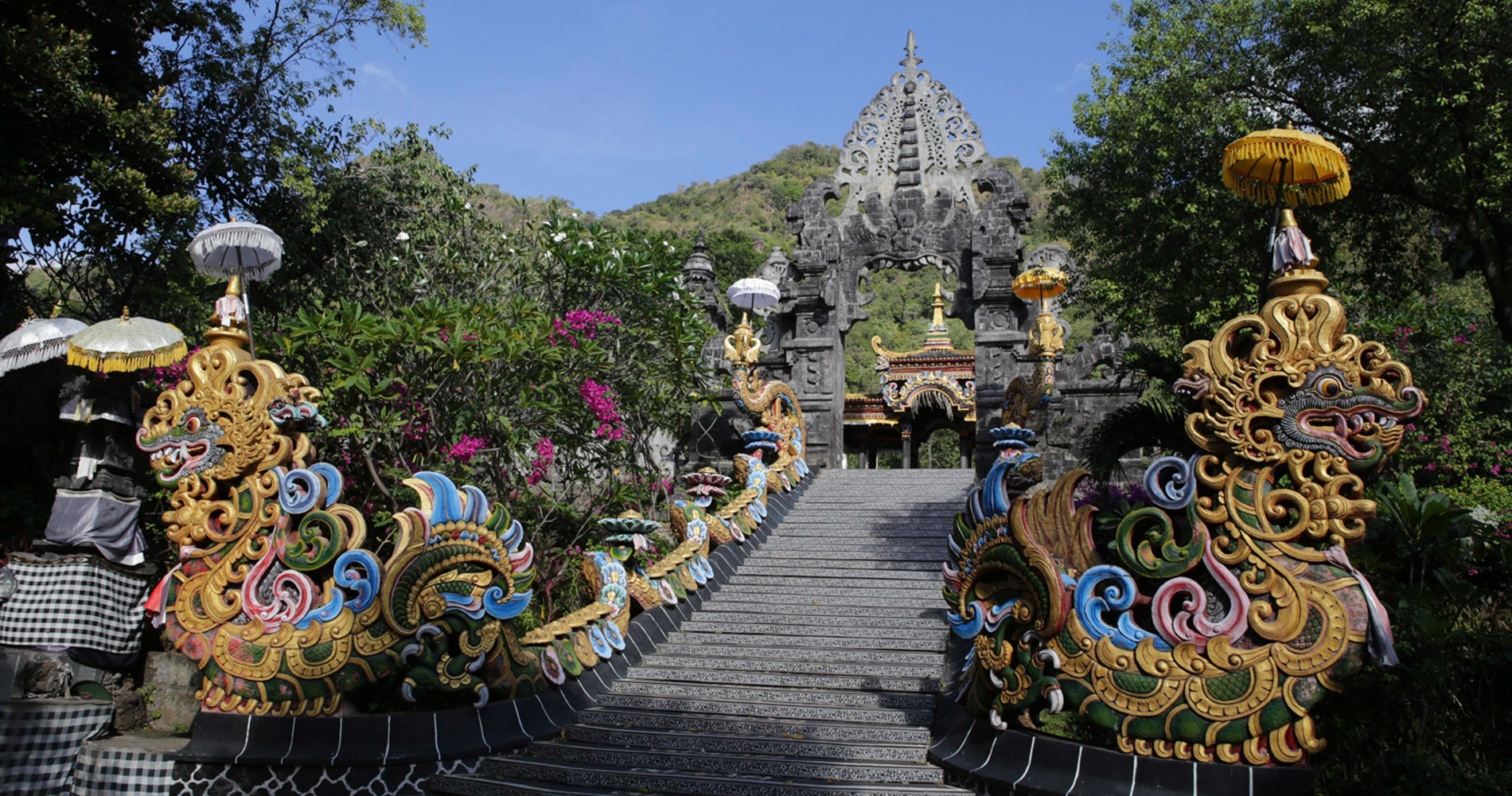 Temple hindouiste de Pura Melanting à Bali 