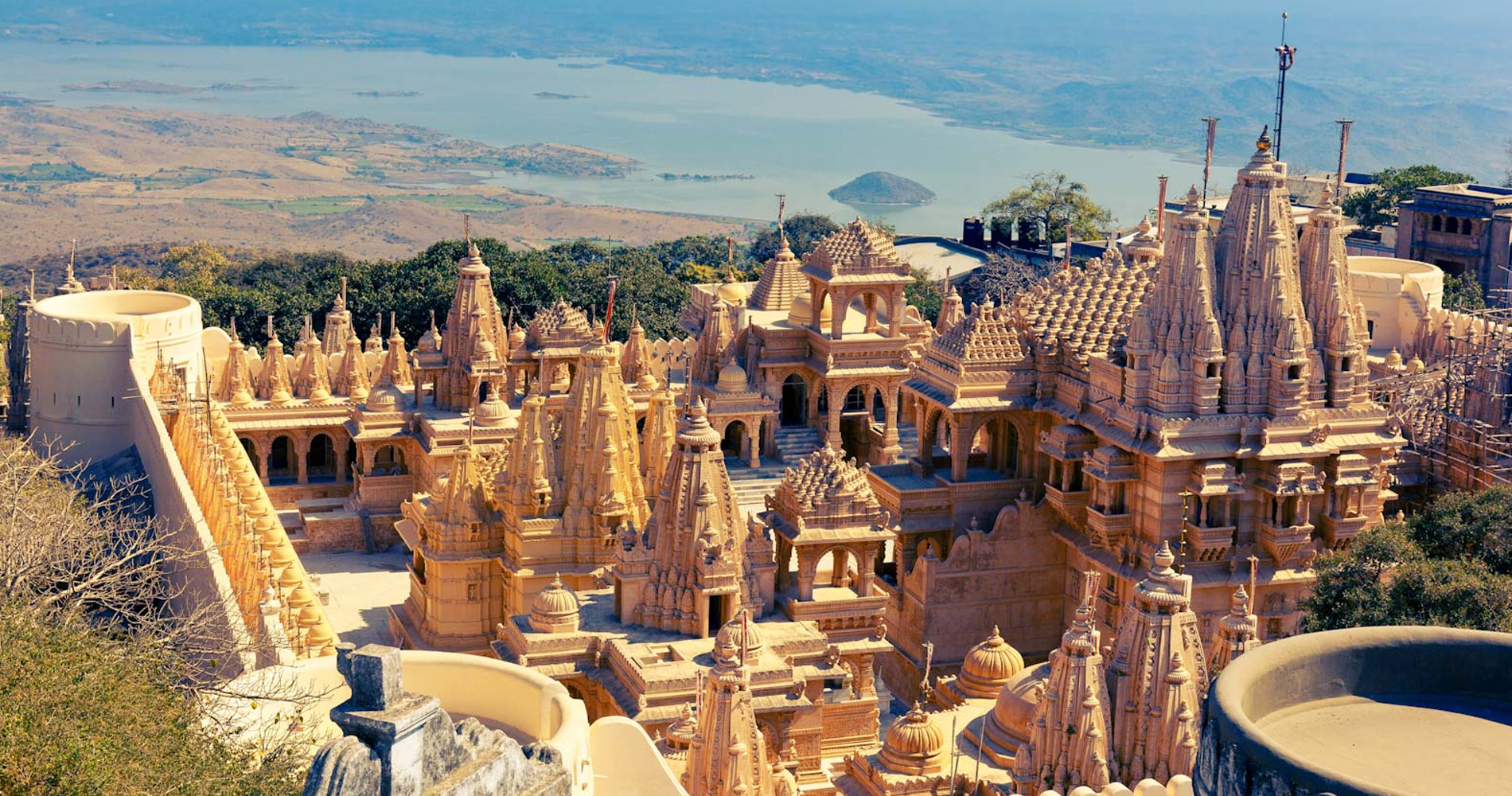 Temples jains à Palitana - Gujarat