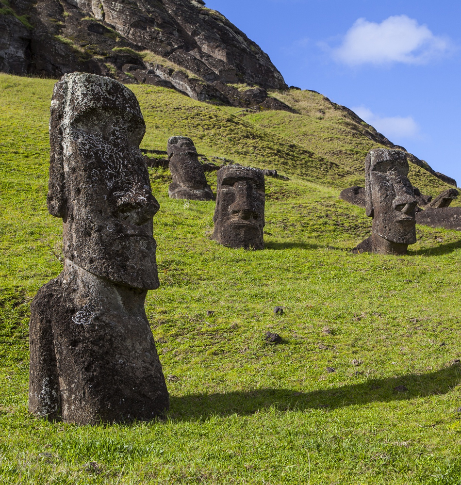 Carrière Rano Raraku