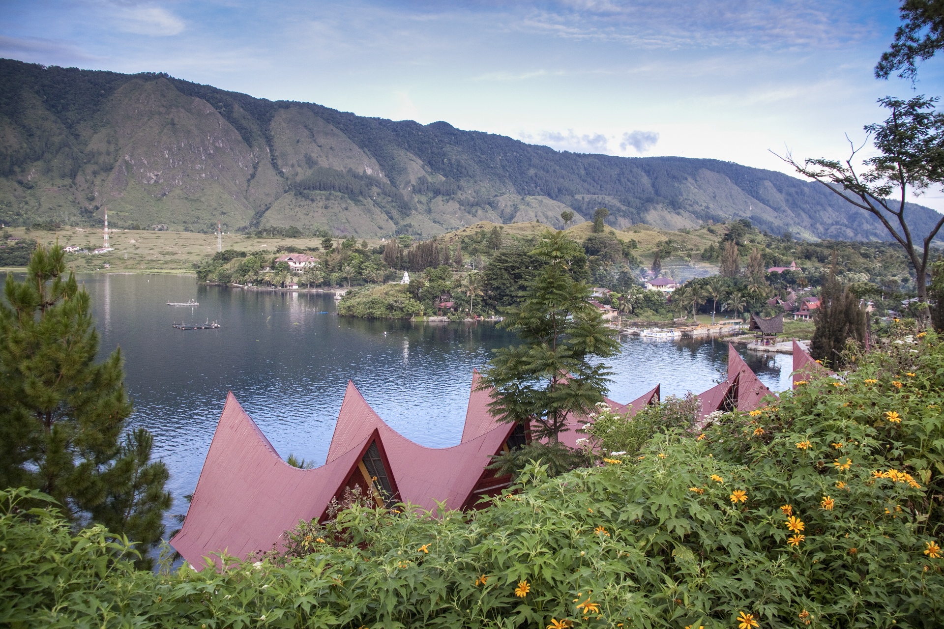 Ile de Samosir, lac Toba, Sumatra 
