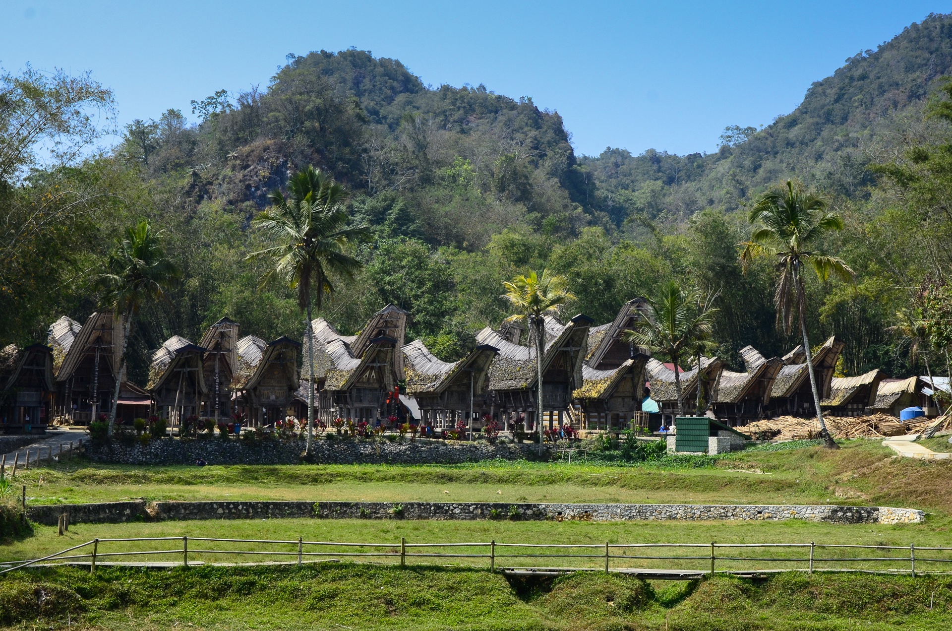 Village de Ke'te Kesu, Pays Toraja, Sulawesi