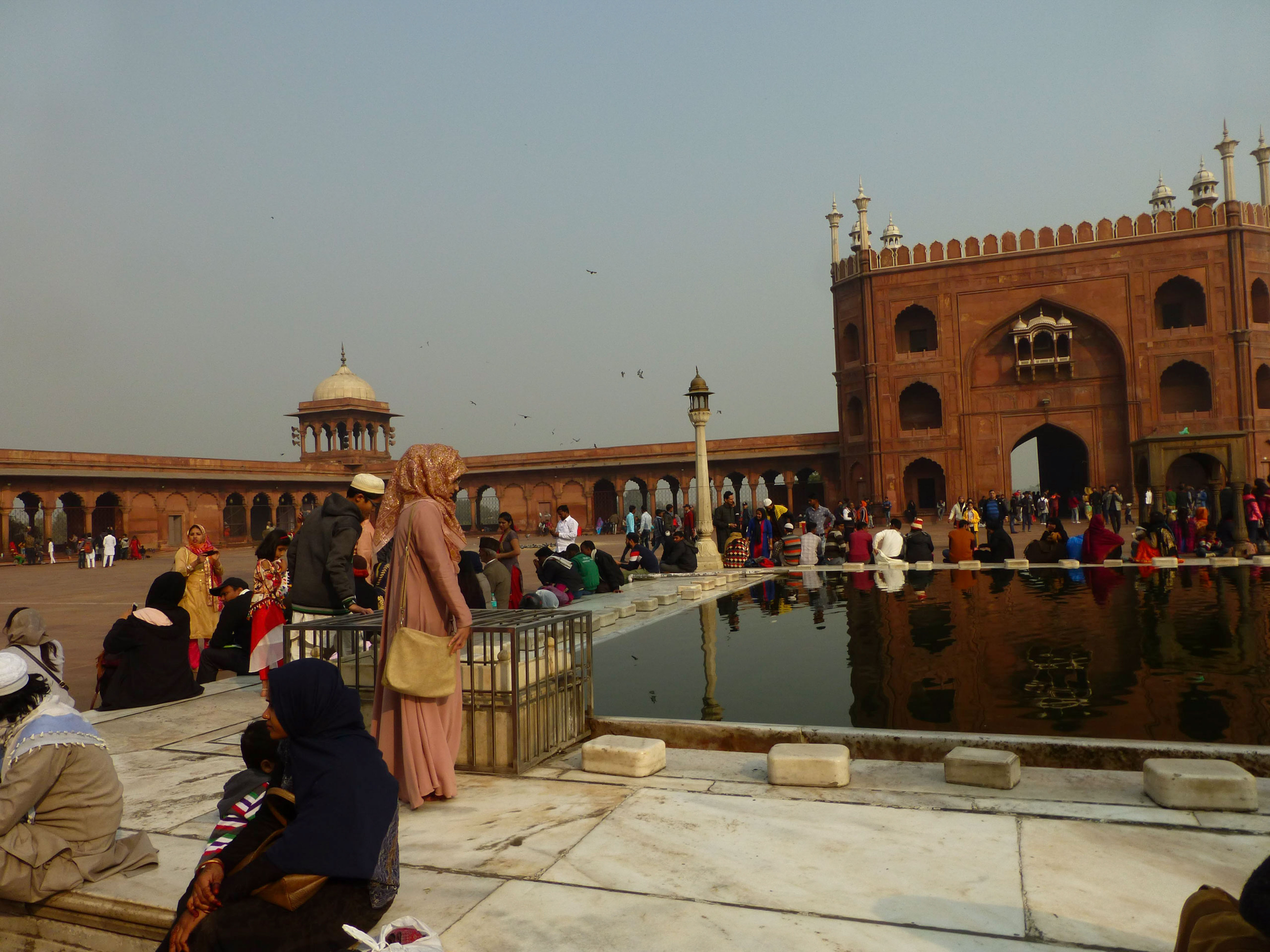 Moquée de Jama Masjid - Triptyque himalayen