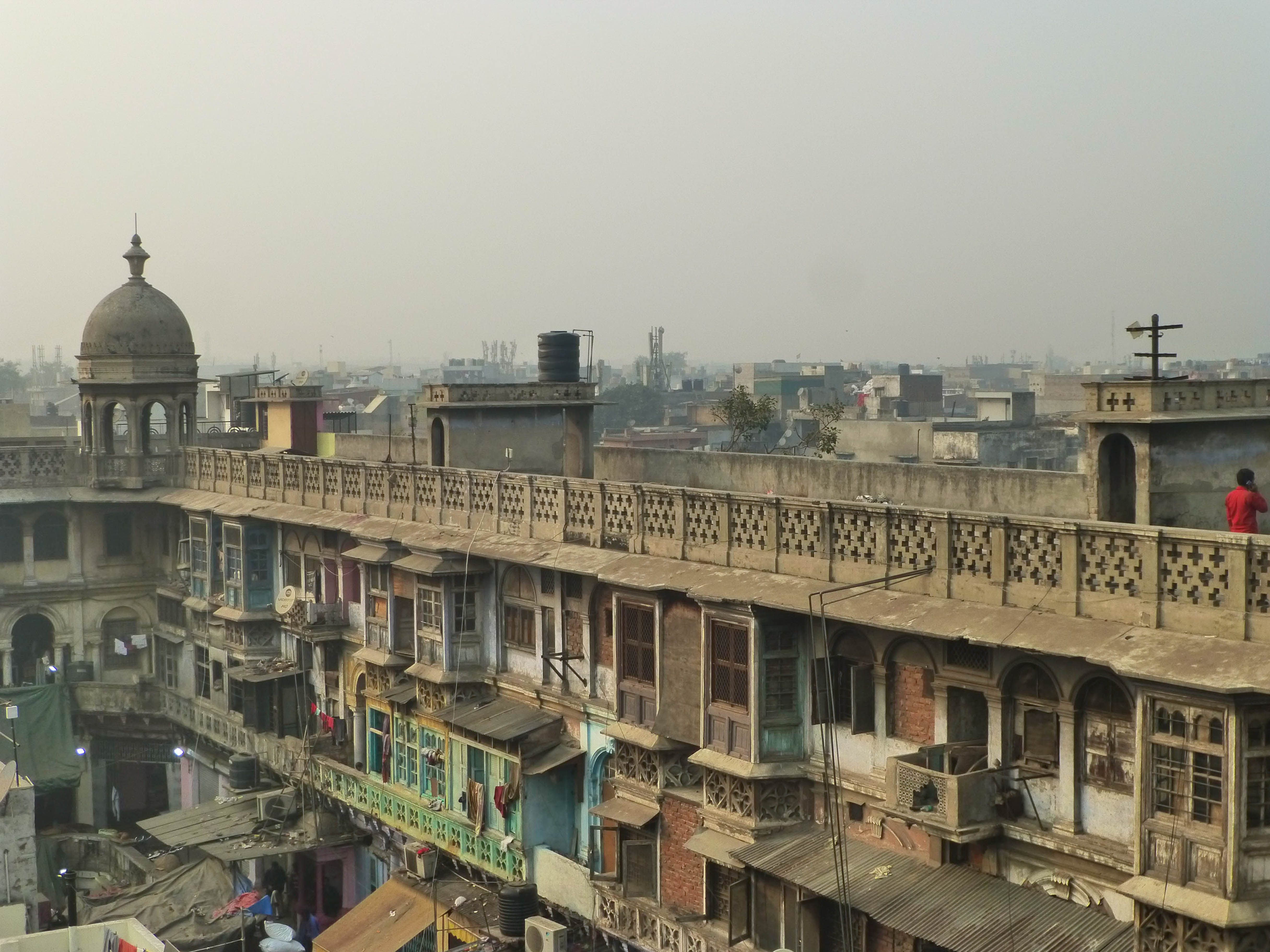Immeubles dans le Old Delhi - Triptyque himalayen