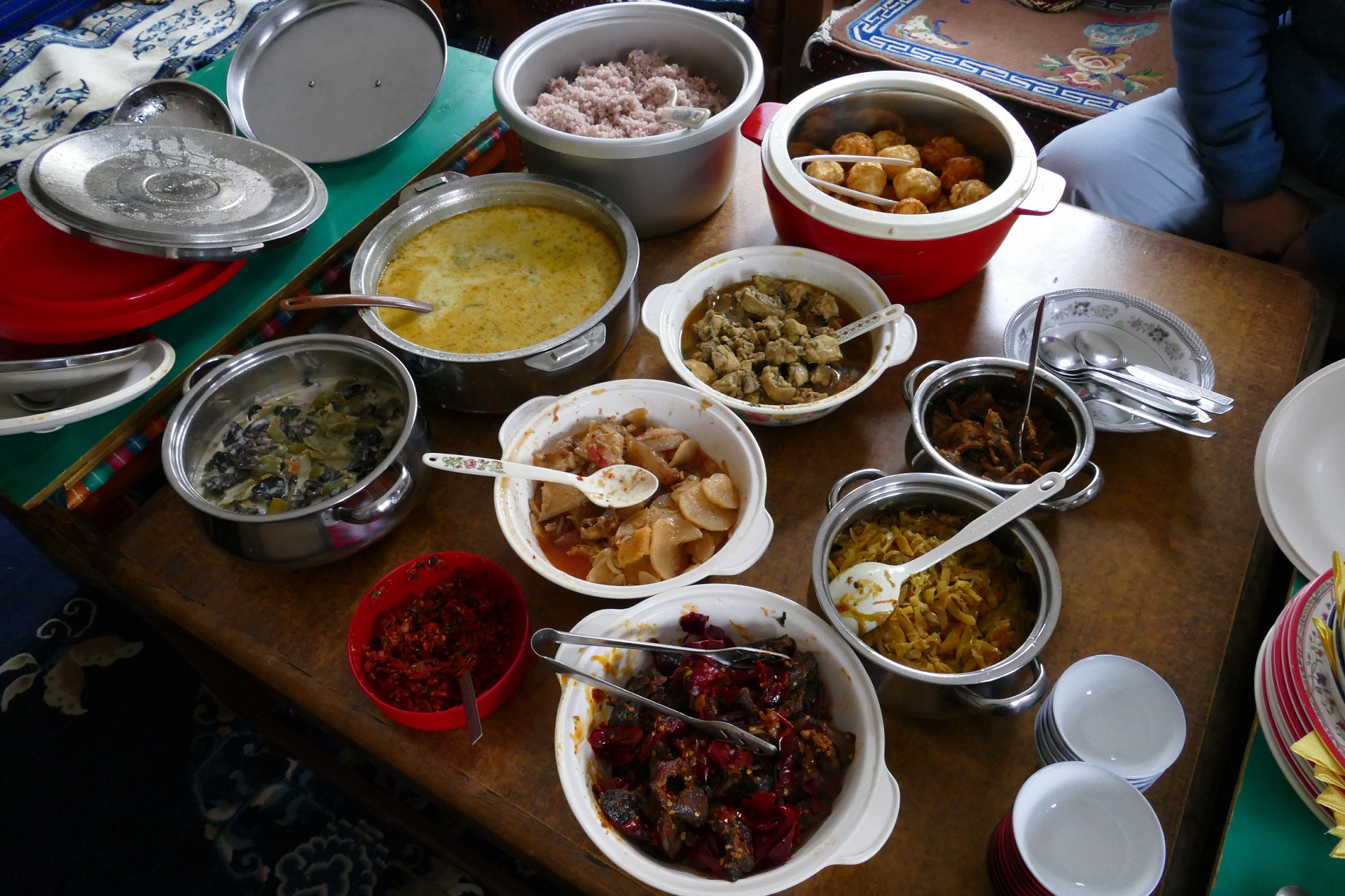 repas bhoutanais