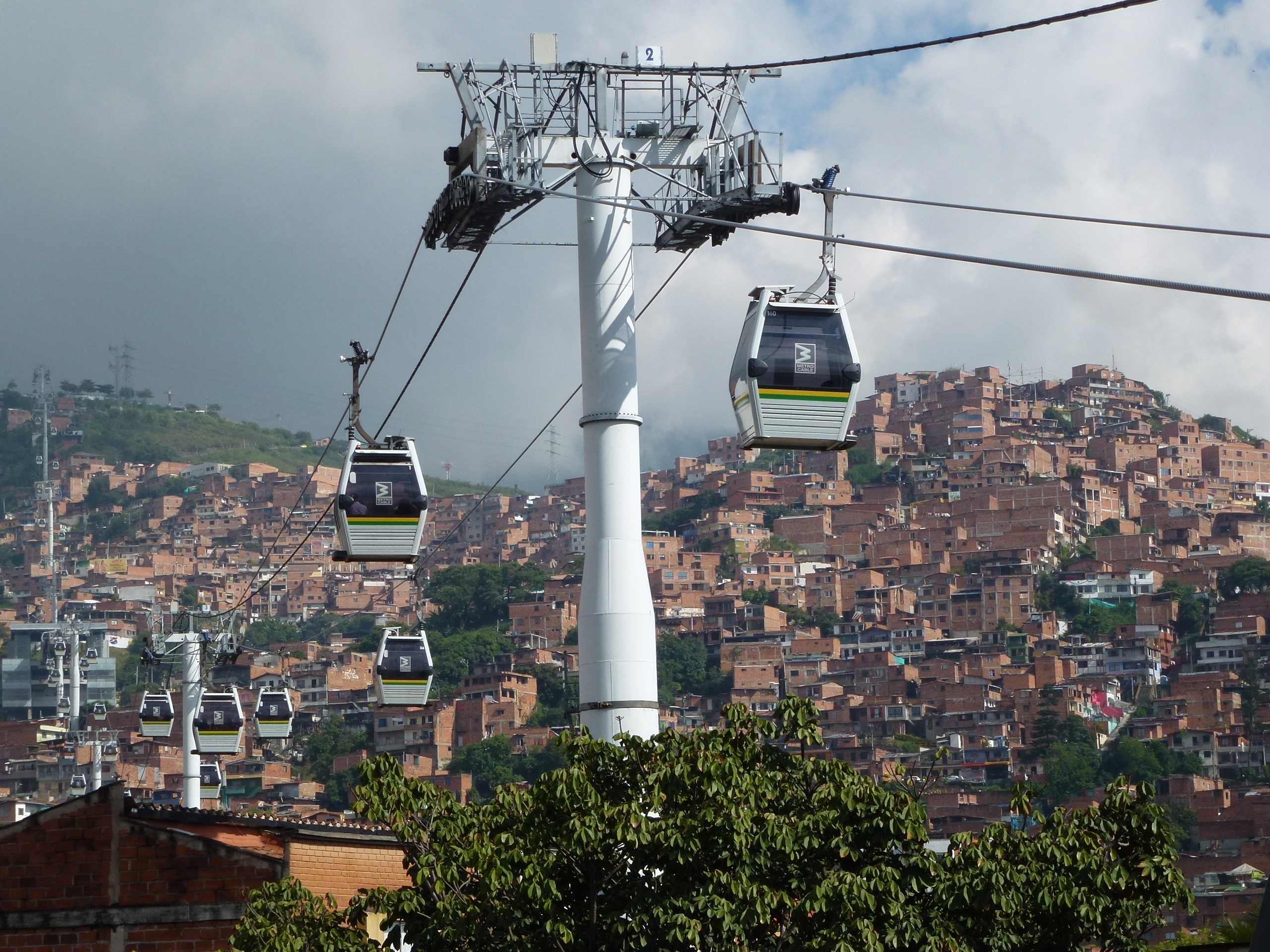 Medellin télépherique voyage Tirawa