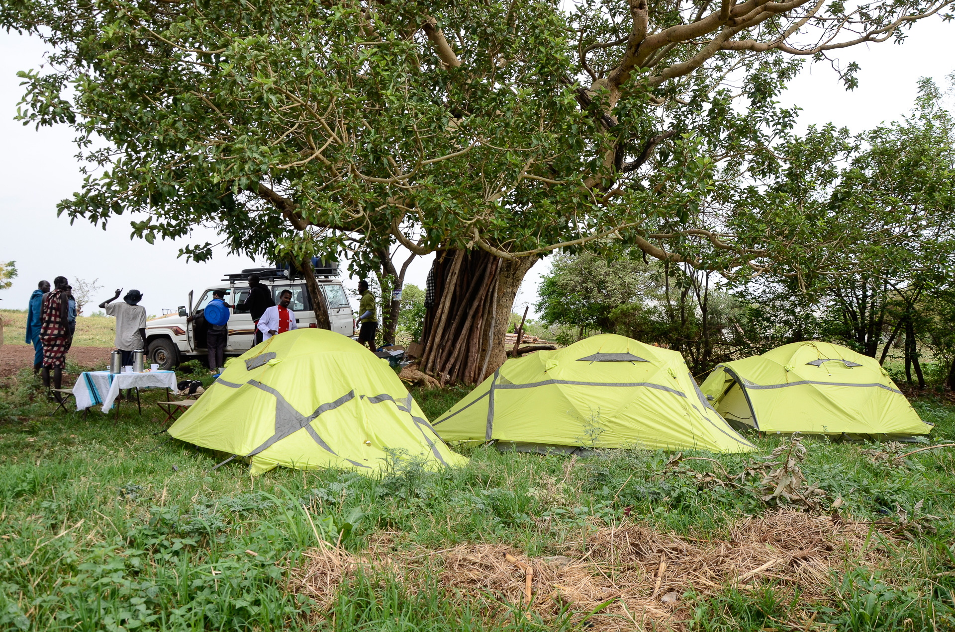 Région Surma camp de base