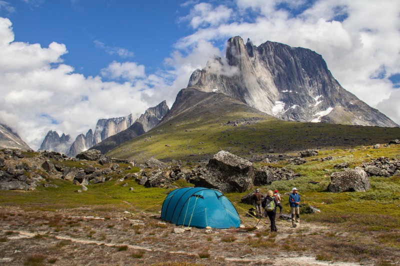 Camp dans le fjord de Tasermiut, Patagonie Arctique - Groenland - Crédit : Einar Torfi Finnsson