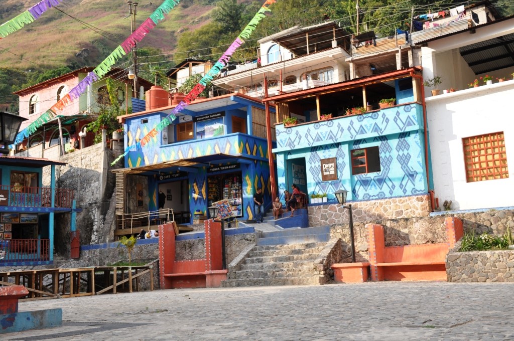 Santa Catarina Polopo et ses maisons colorées