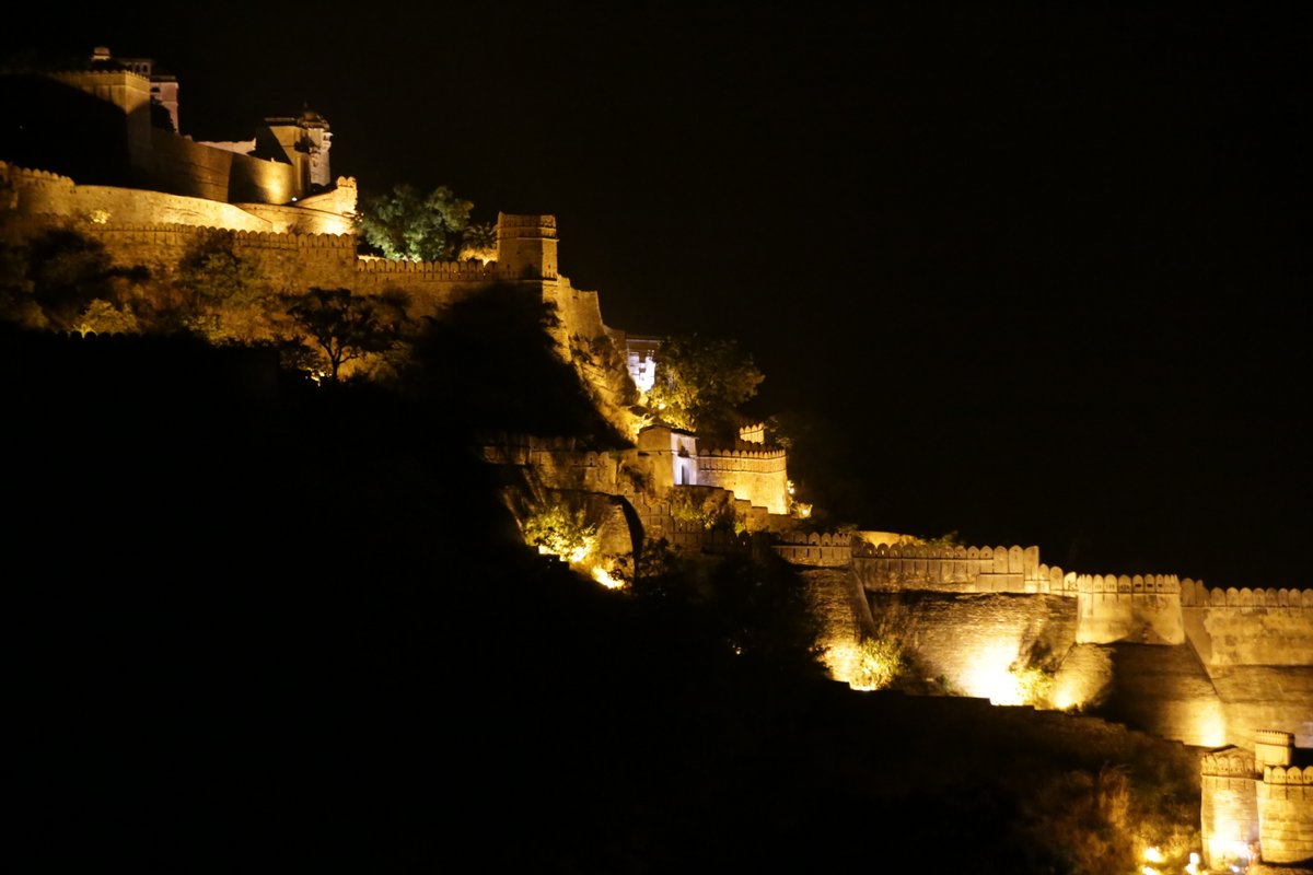 murailles du fort de Khumbalgarh.