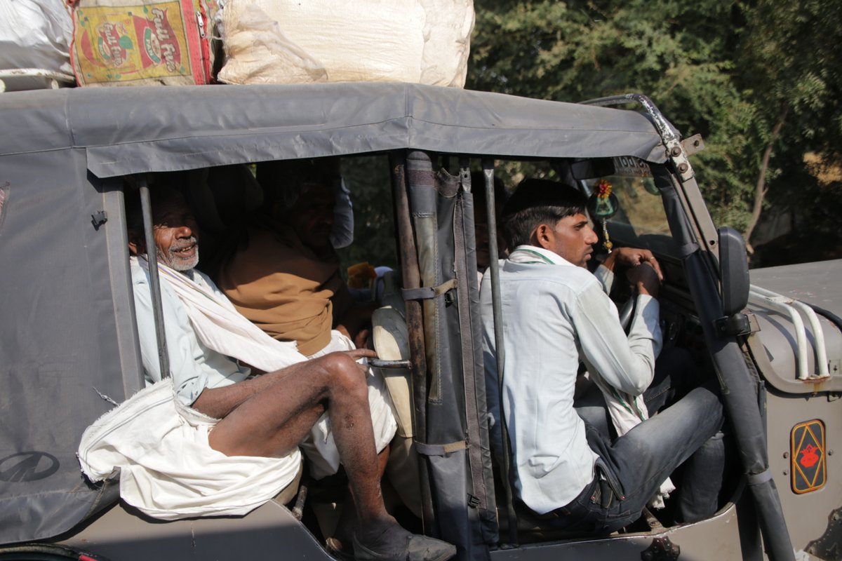 Sur la route d'Agra