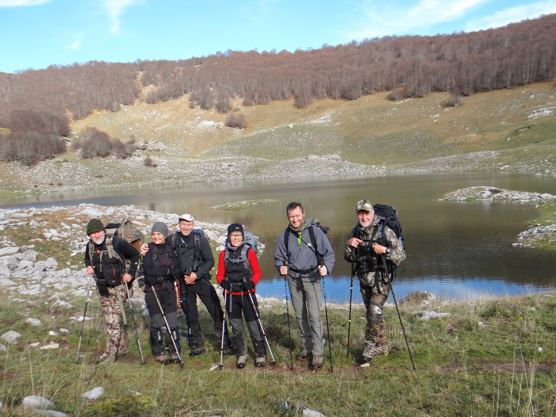 Parc des Abruzzes, rando loup