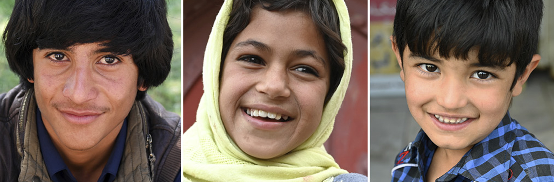 Portraits iraniens enfant