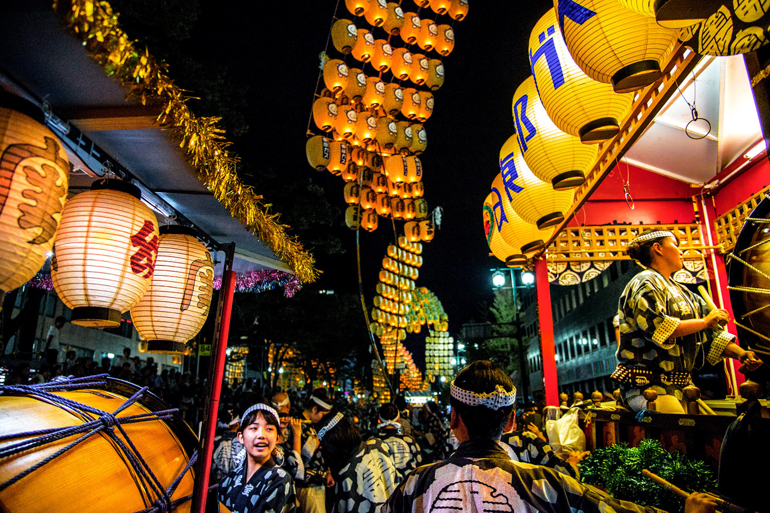 Festival Kanto Matsuri à Akita