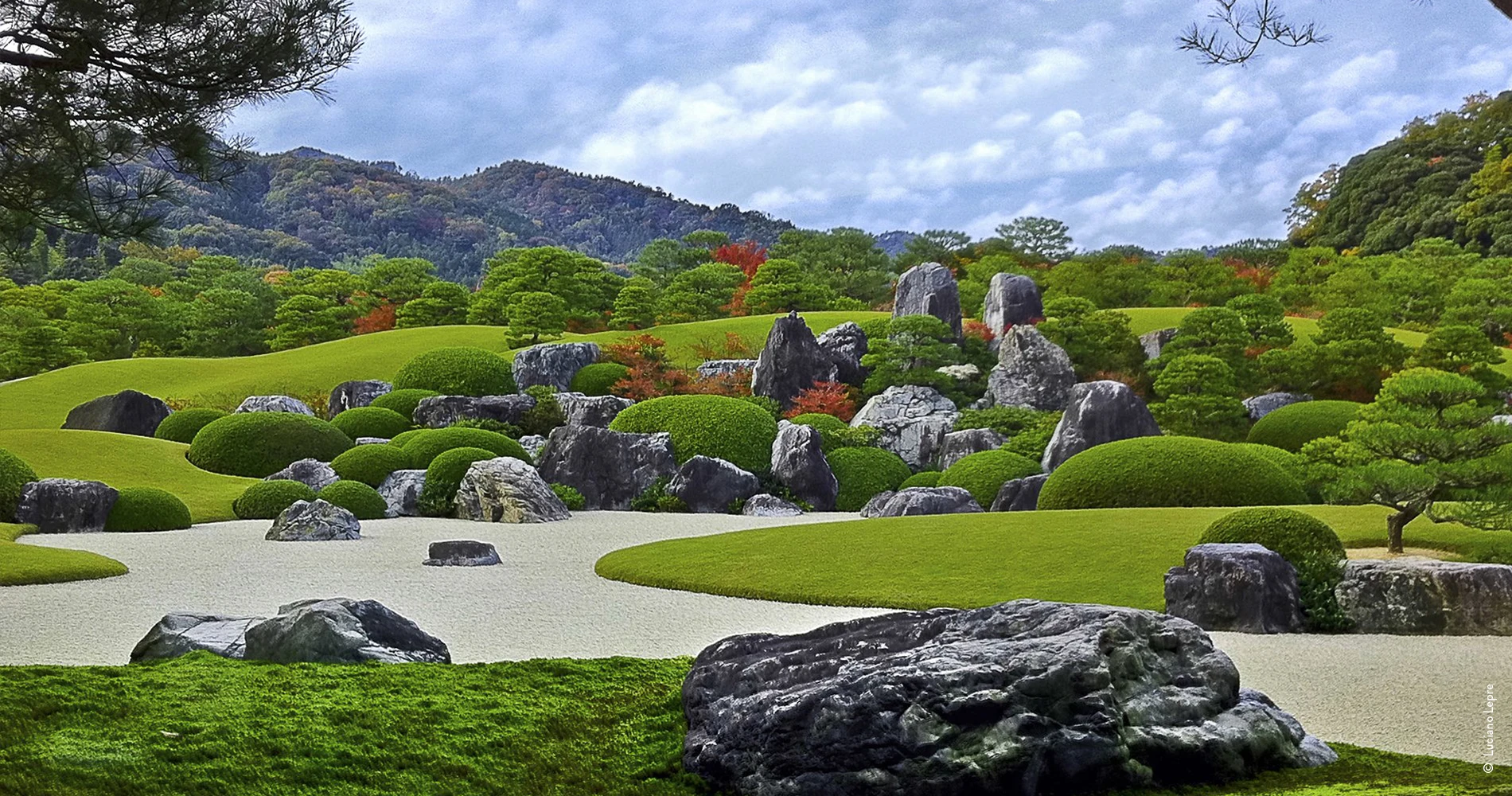 Jardin du musée d'art Adachi, Matsue - Japon