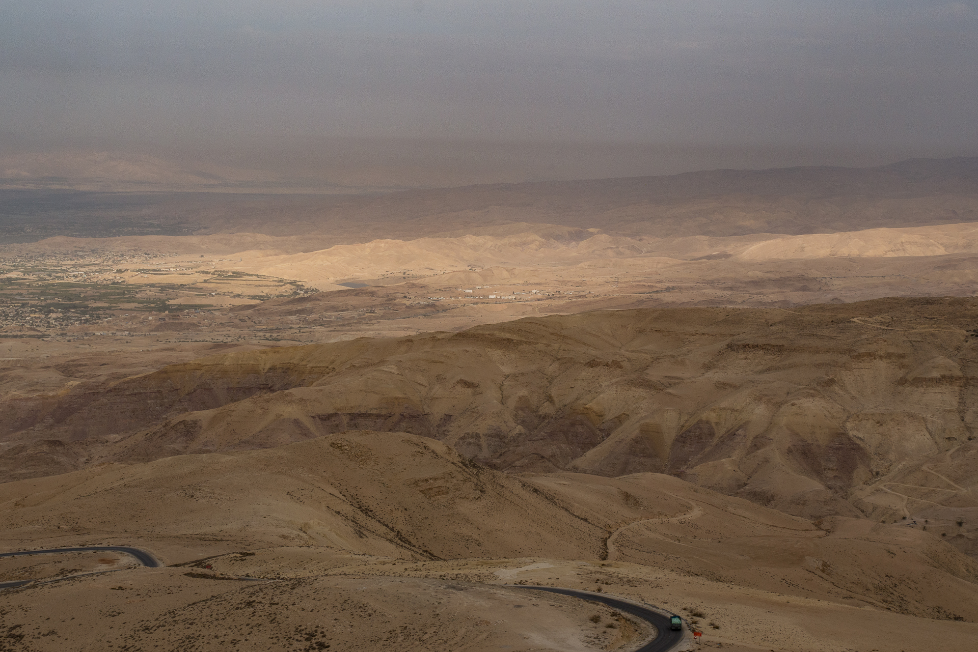 Vue depuis le Mont Nebo - Une semaine en Jordanie