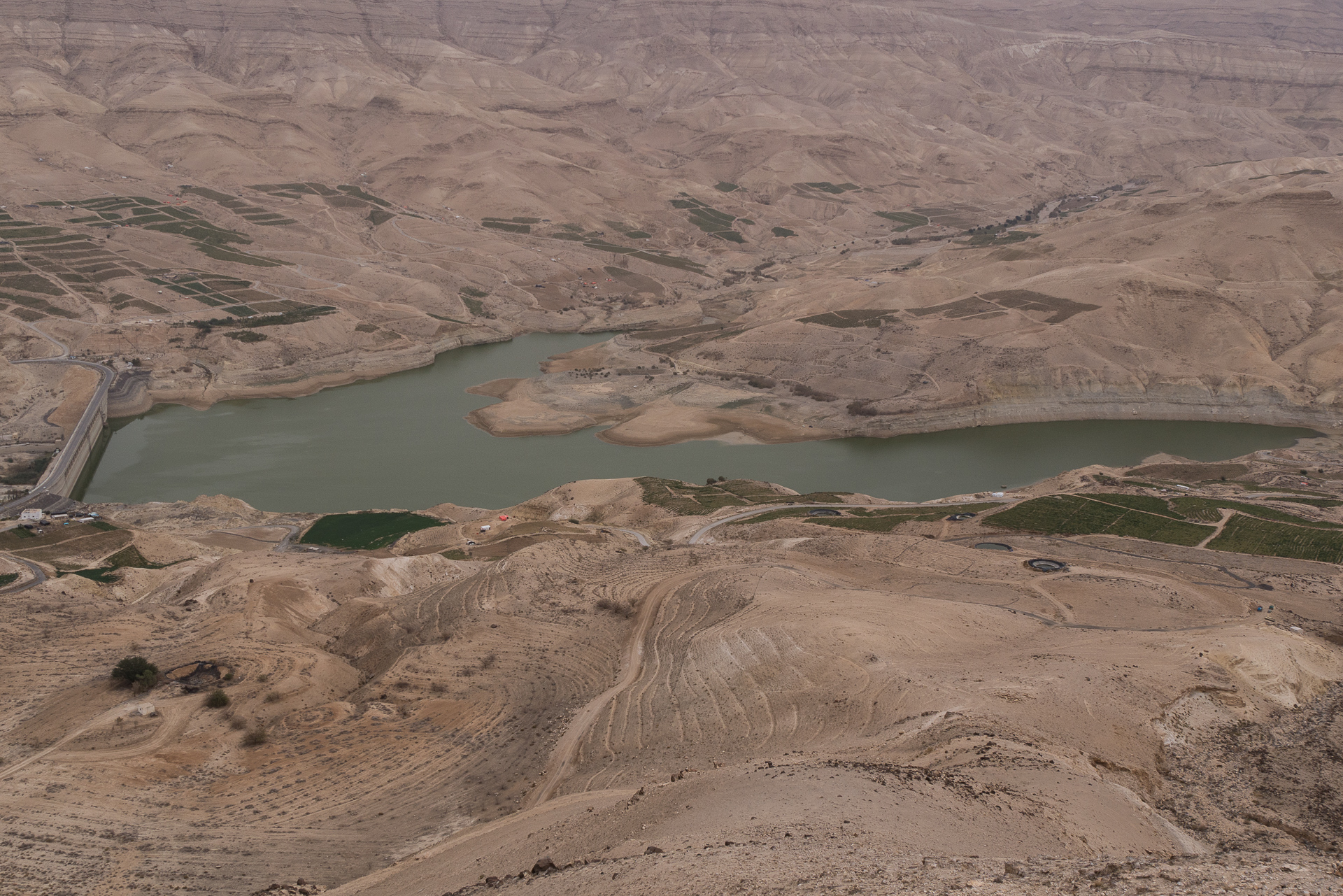 Barage sur le wadi Al Mujib - Une semaine en Jordanie