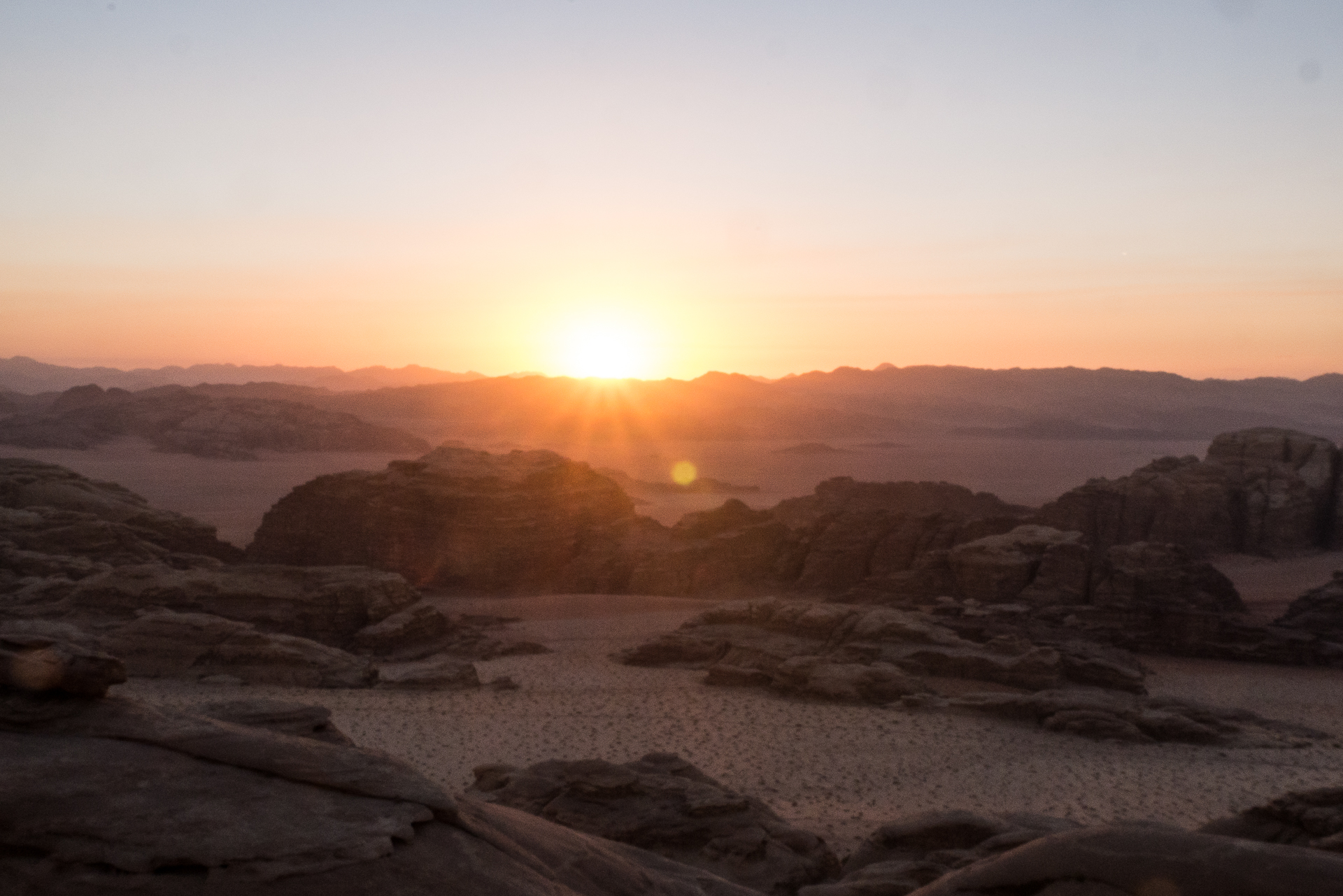 Les derniers rayons du soleil - Une semaine en Jordanie