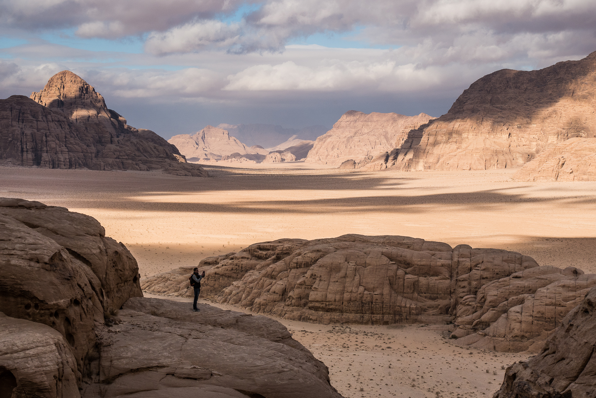 Vue sur le désert - Une semaine en Jordanie