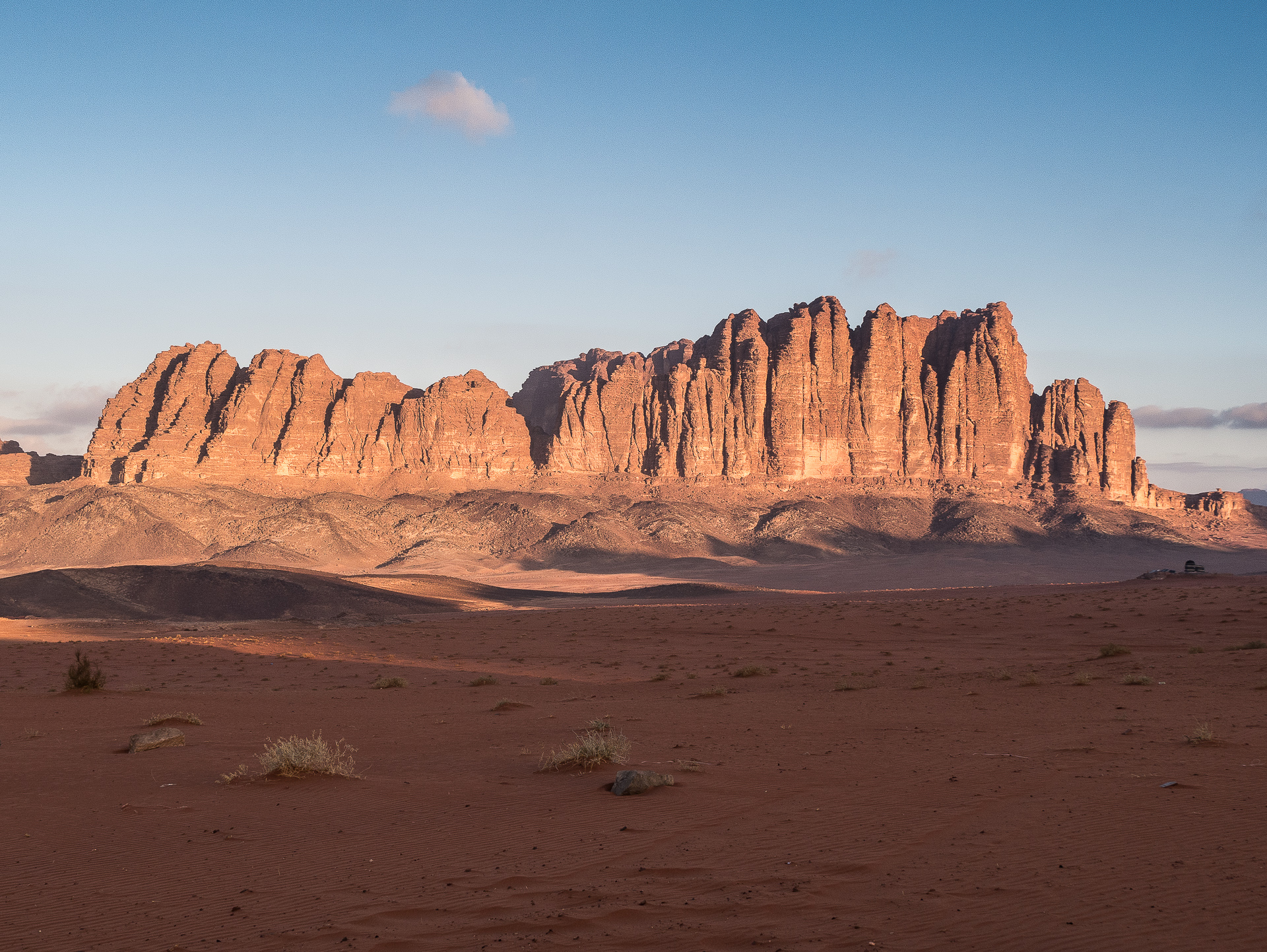 La vue depuis le camp - Une semaine en Jordanie