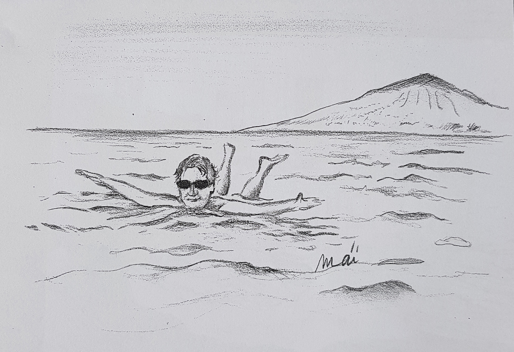 Bain dans la mer morte - Maï Tah Minh