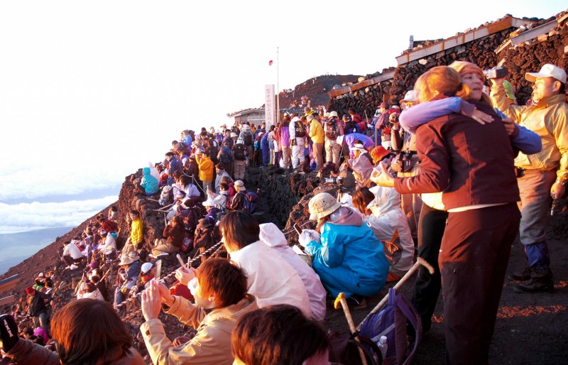 Ascension Mont Fuji Japon