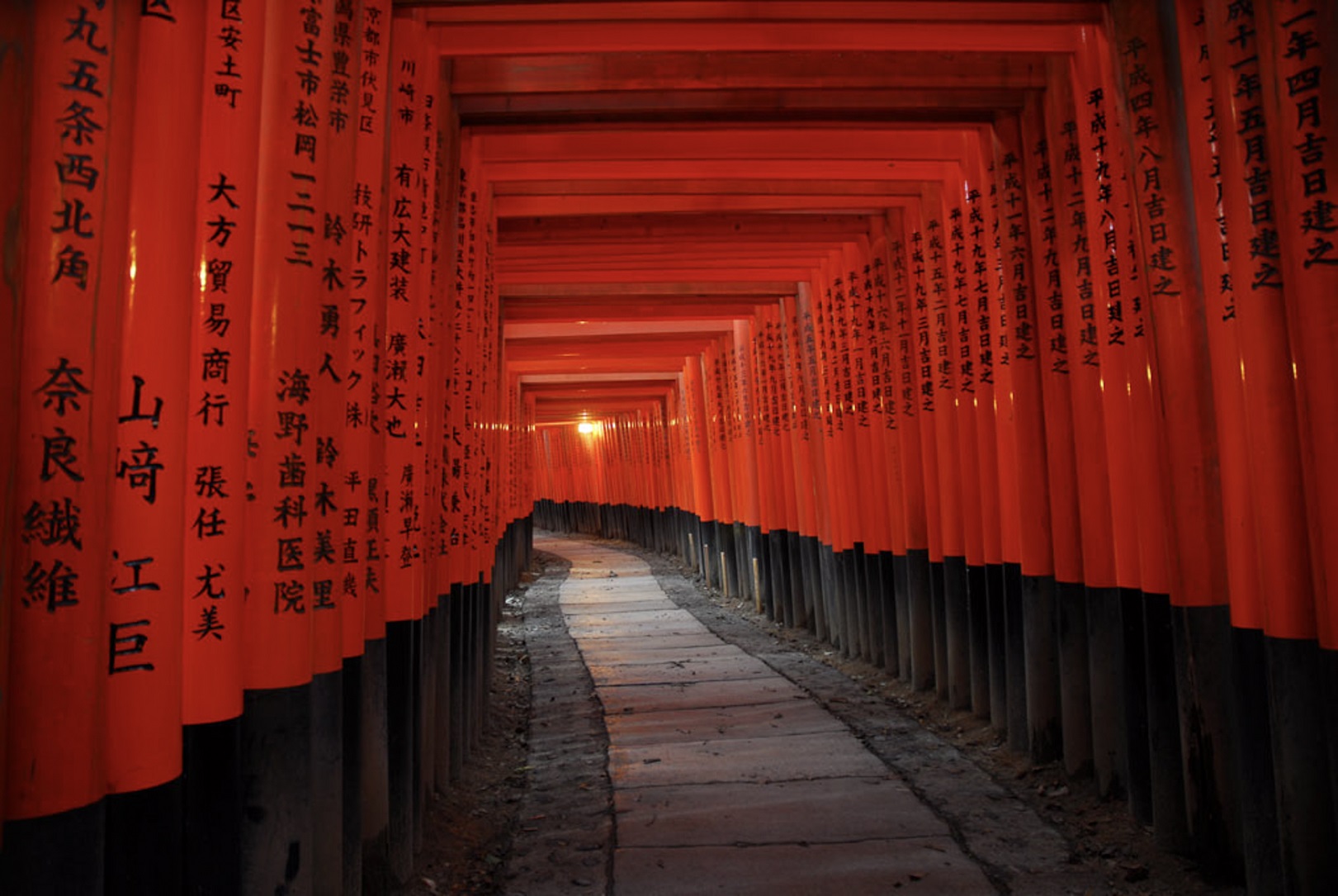 Fushimi Inari avec ses milliers de toriis