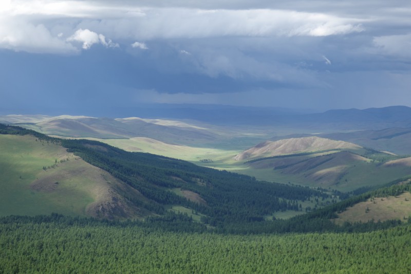 Mont Khangaï Monastère Tovkhon