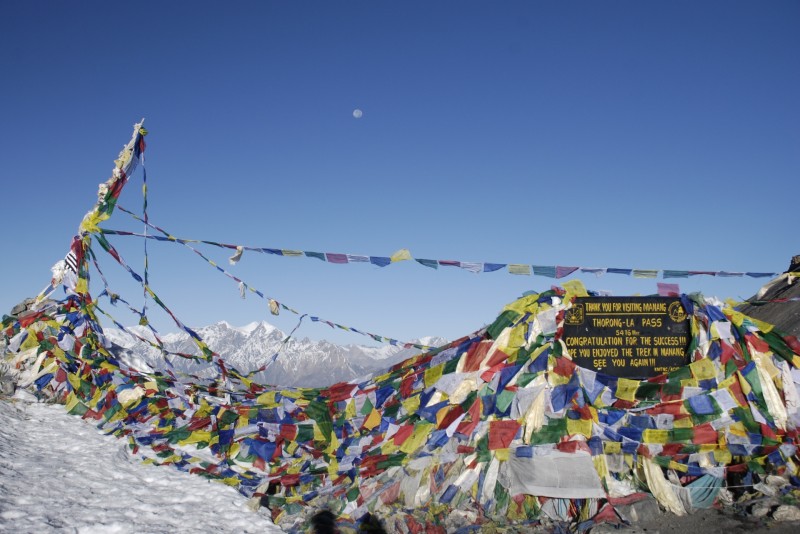 Thorung La col - tour des Annapurnas