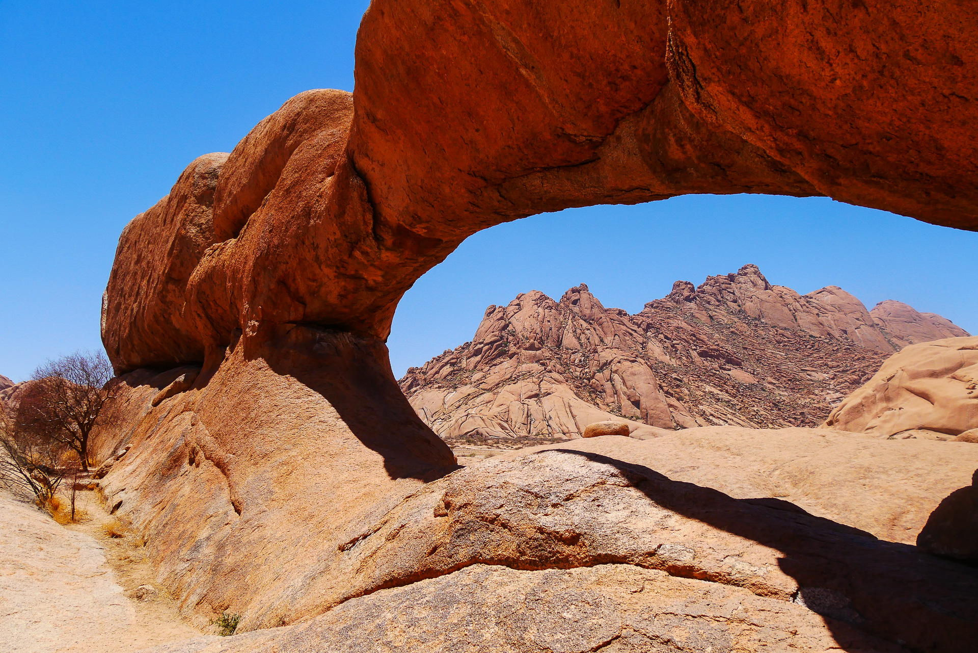 Massif du Spitzkoppe namibie