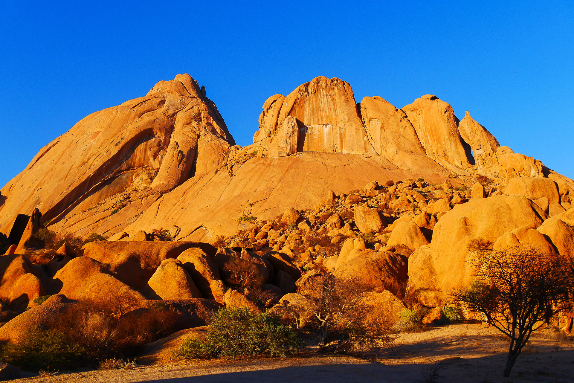 massif du Spitzkoppe Namibie