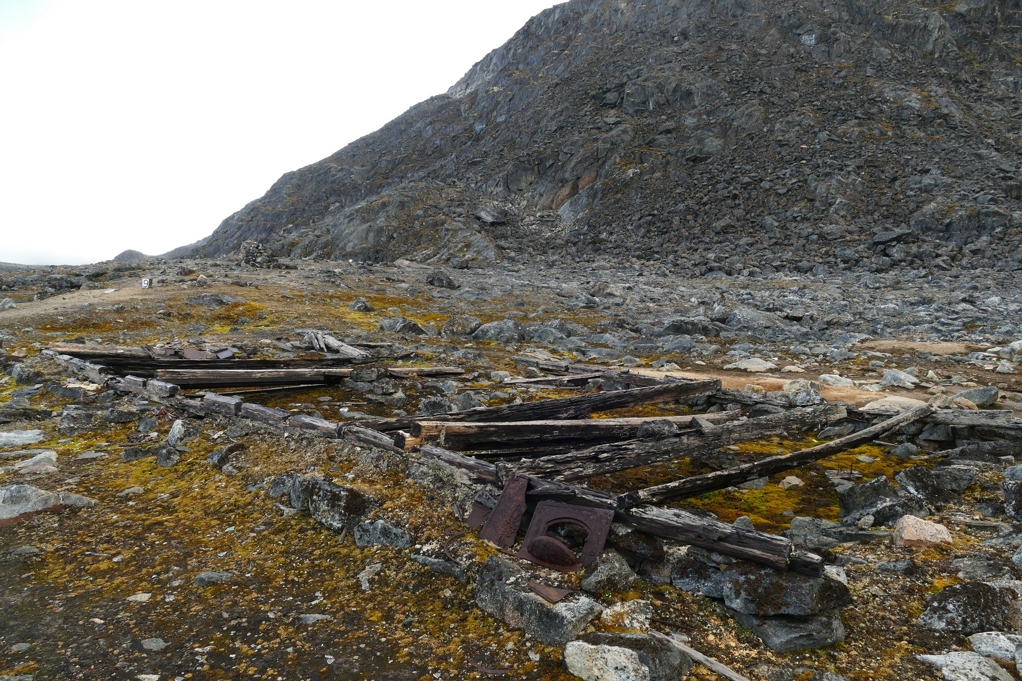 On se prendrait presque pour des archéologues !  - Fuglefjord et Virgohamna