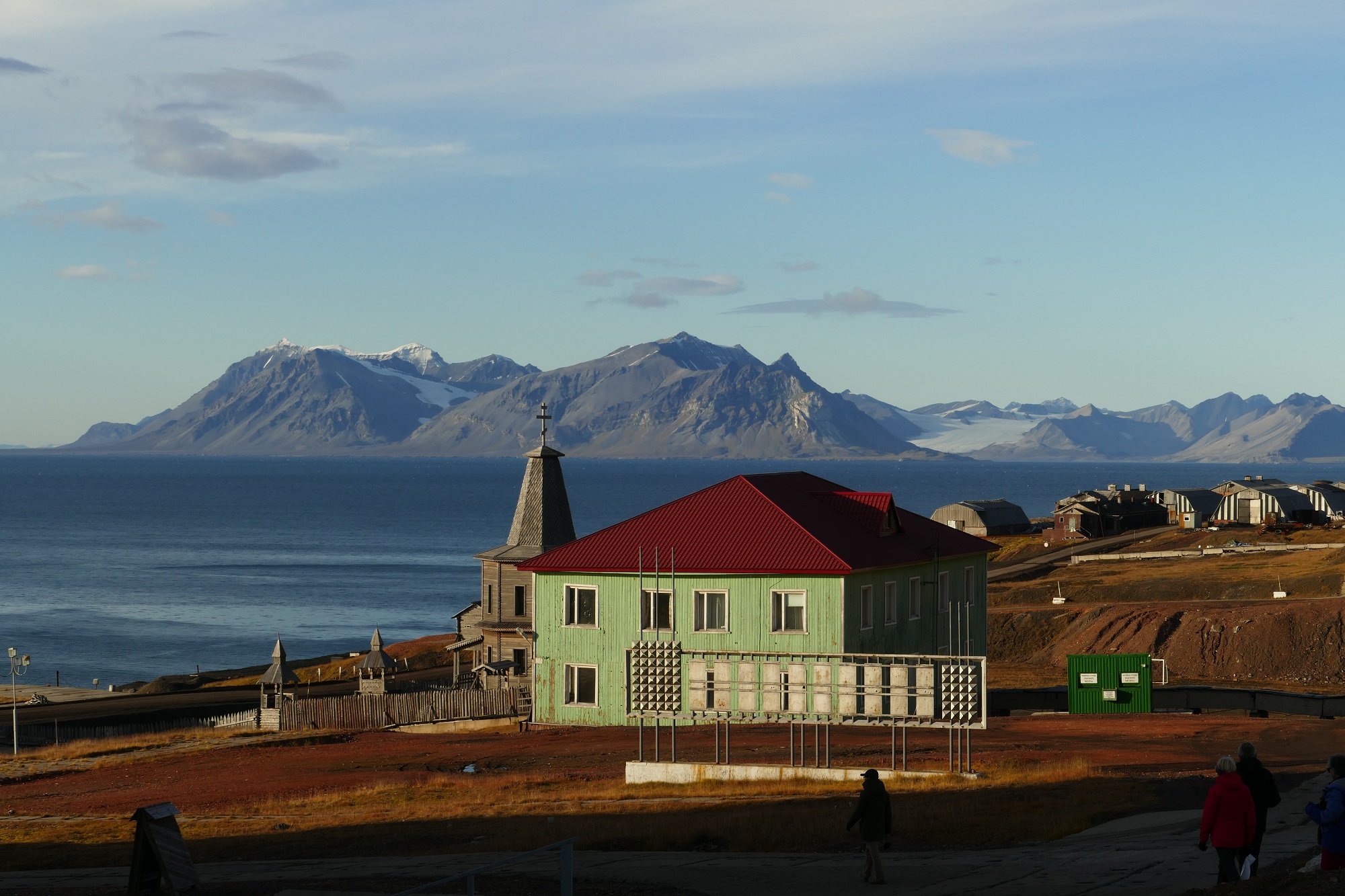 Cité minière lego... - Barensburg et retour à Longyearbyen